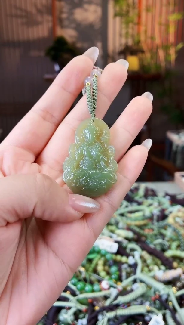 颈饰未镶嵌和田玉多样性发货拍一发一