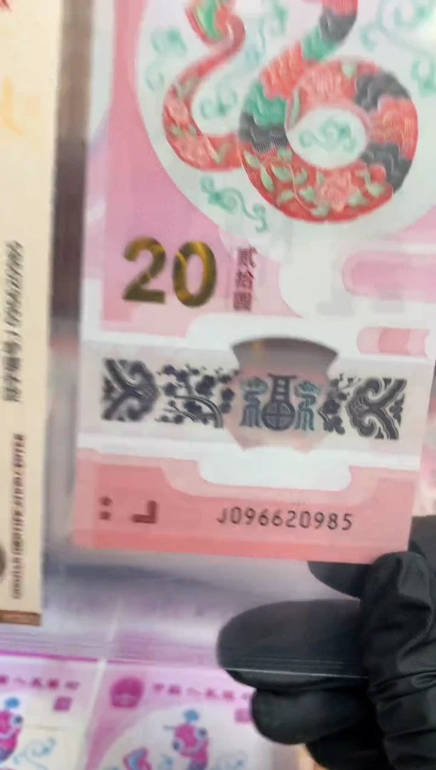 【闪购商品】塑料蛇钞 真钞 【单张】20985