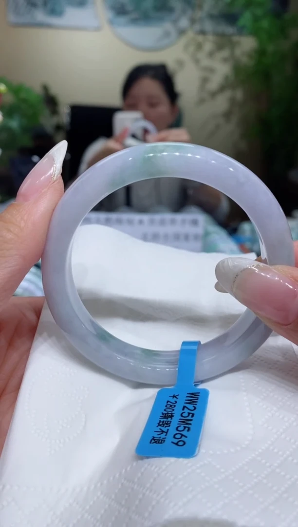 未镶嵌手镯翡翠圈口56.6