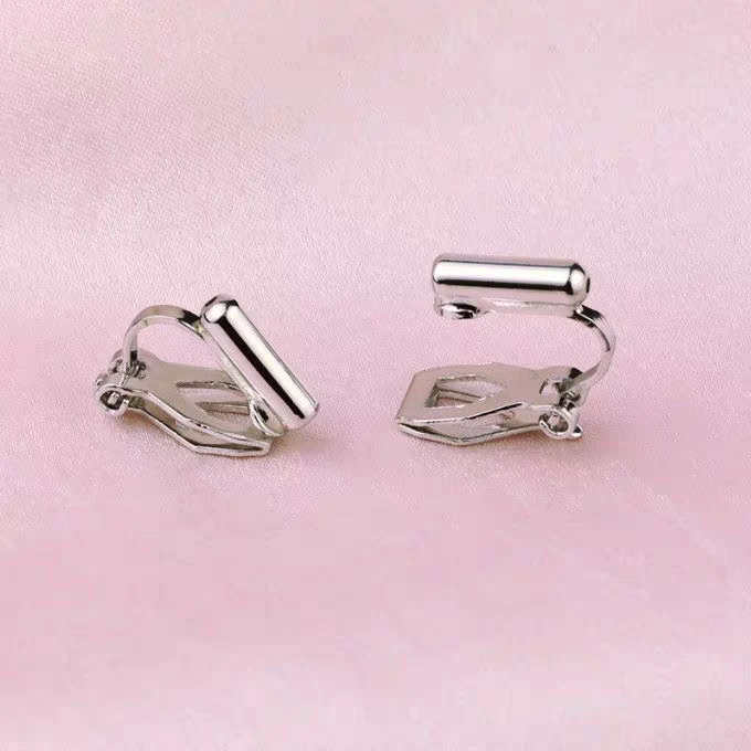 合金硅胶耳饰 U型耳夹转换器隐形耳钉DIY改耳夹无痛耳钉耳环