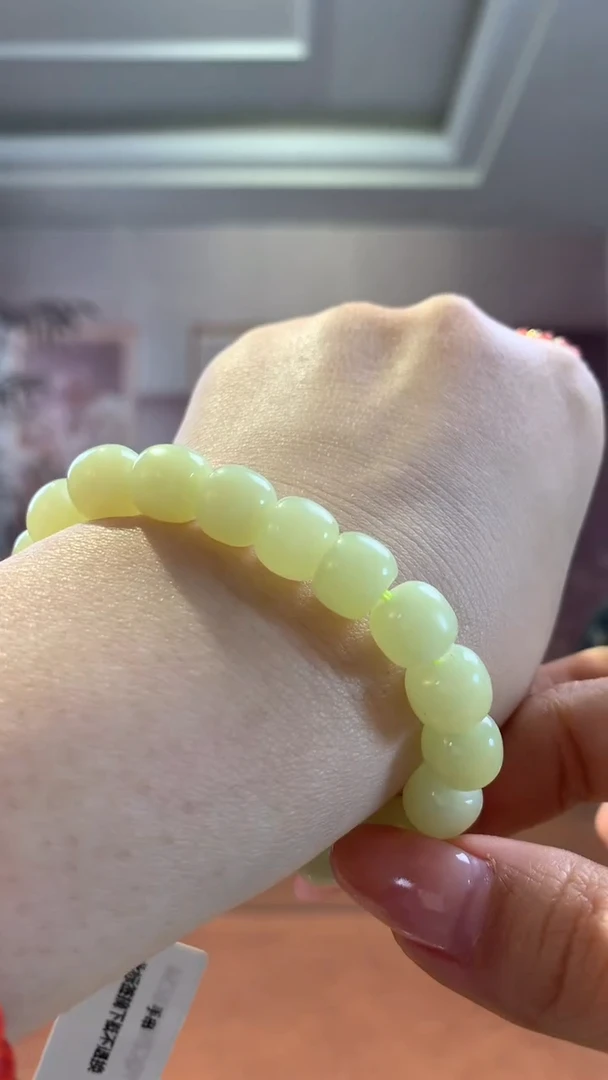 【闪购商品】和田玉手串未镶嵌黄口老型单圈