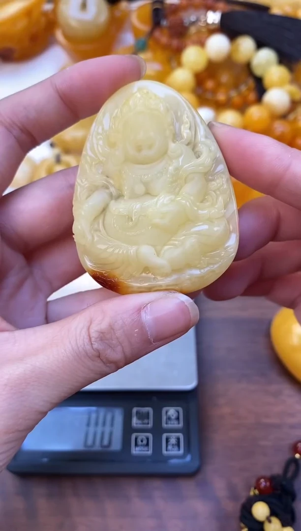 裸石琥珀未镶嵌天然琥珀蜜蜡