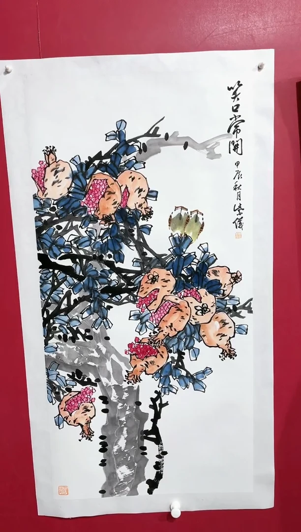 【闪购商品】绘画18林紫仪绘画作品100*50
