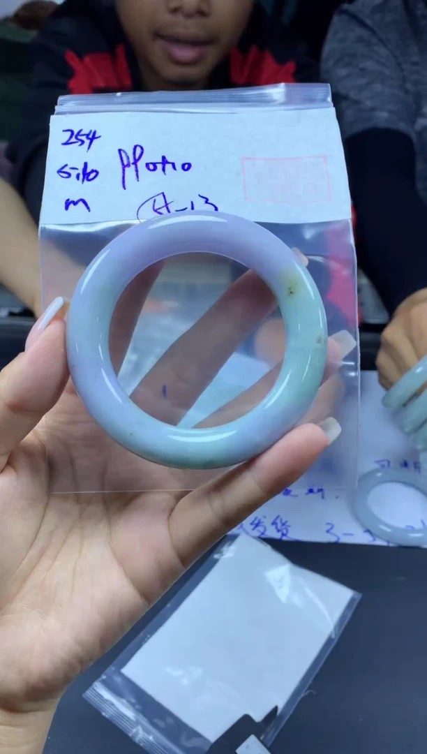 定制翡翠未镶嵌254手镯55+990元+拍一发一