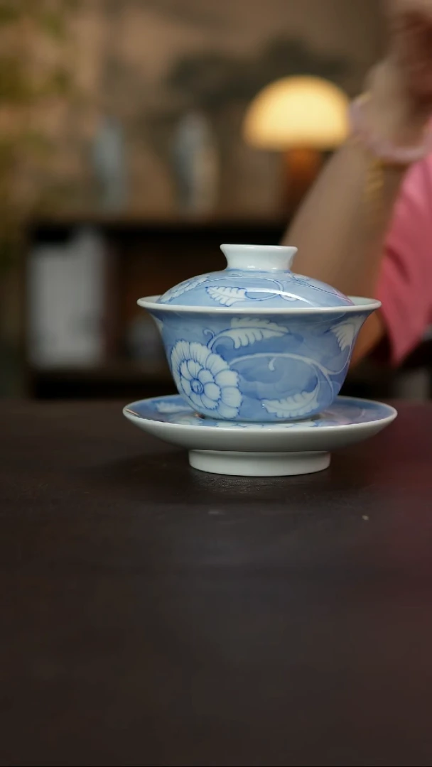 杯景德镇陶瓷杯碗柴烧多人
