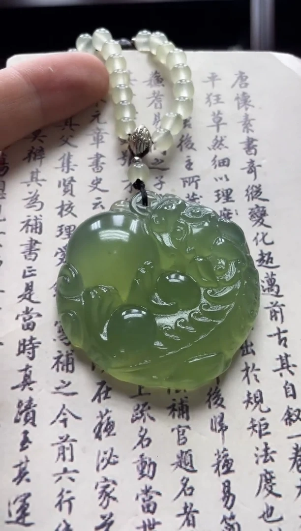 未镶嵌岫玉吊坠多样性发*货拍一发一