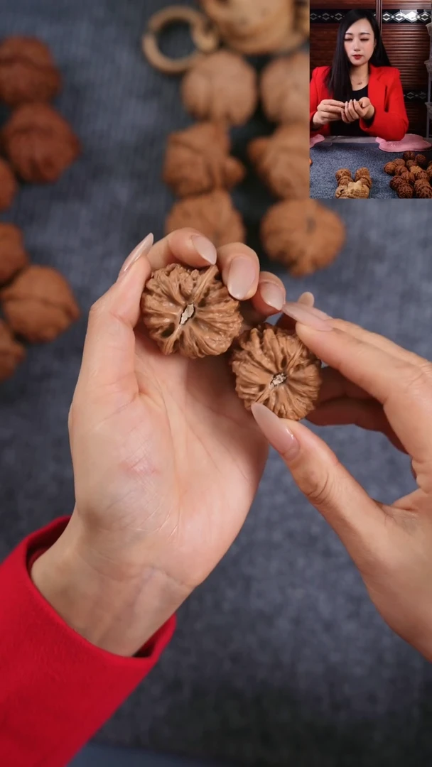 【闪购商品】文玩核桃吊坠文玩核桃精品凹底