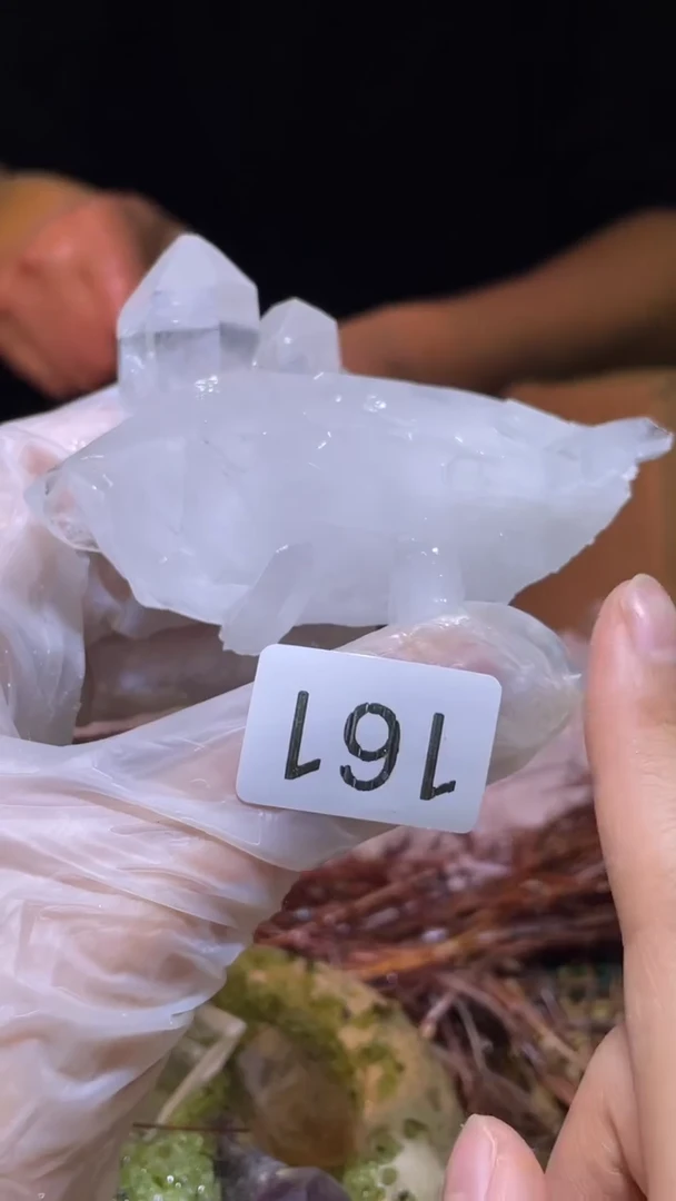 未镶嵌珠宝半成品水晶晶簇-161