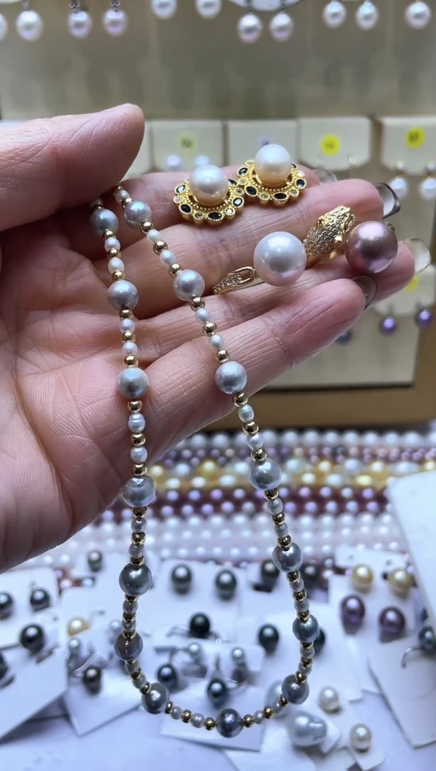 【闪购商品】淡水珍珠颈饰未镶嵌2