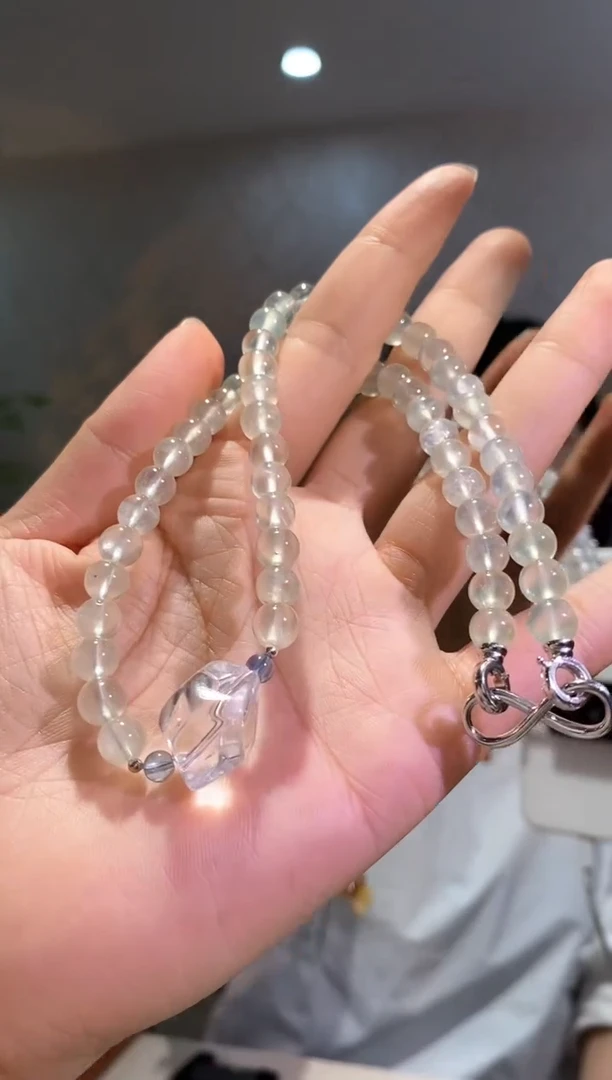 项链未镶嵌水晶天然水晶项链
