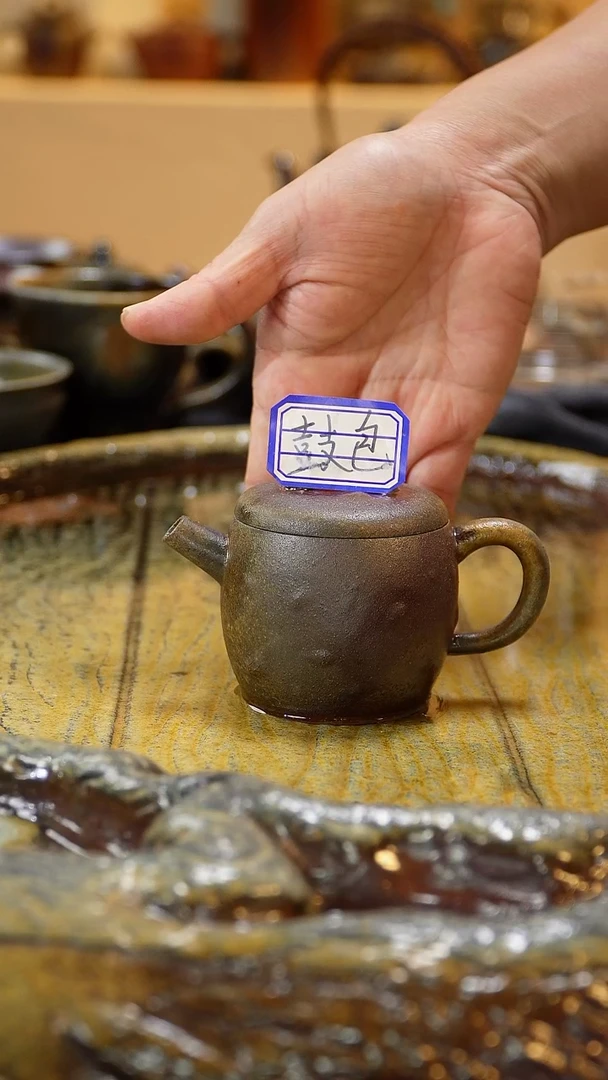 紫砂柴烧纯自然柴烧