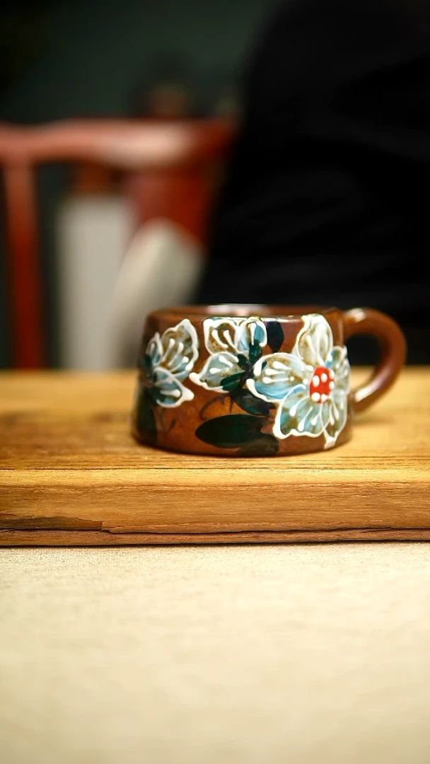 @@陶园瓷舍@@纯手工手绘@高温釉下彩