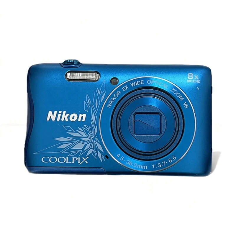95新 Nikon/尼康 S3700 稀有配色蓝 2005万有效像素 4倍数码变焦