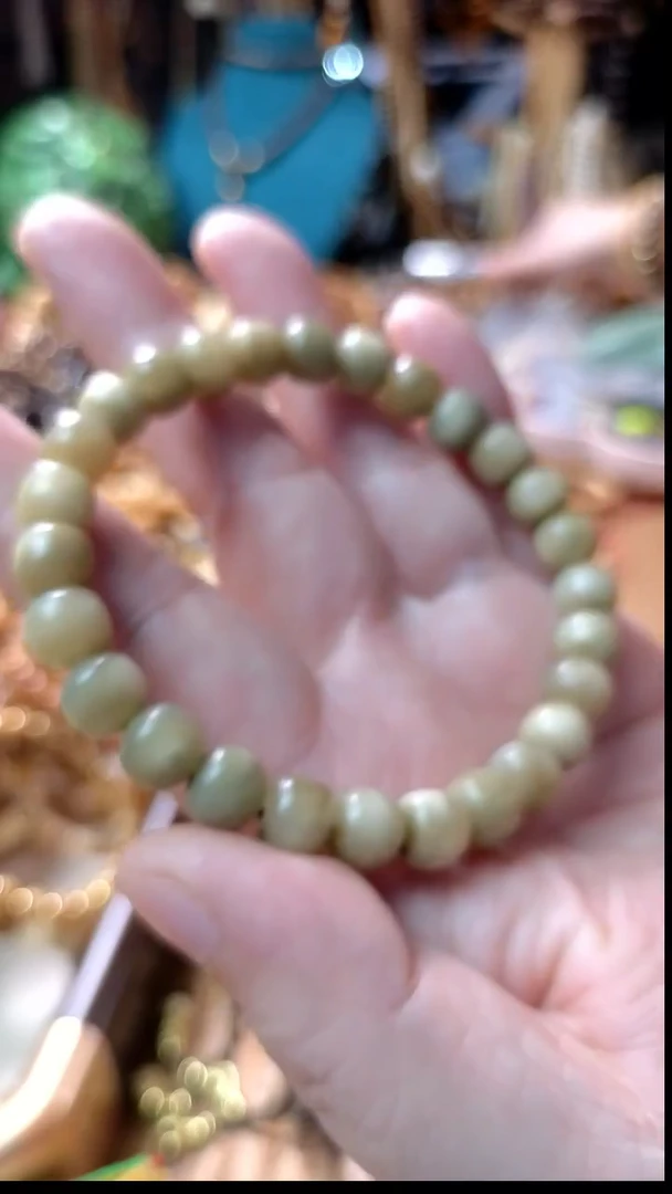 手串龙脊菩提瑕疵玉化青龙手串