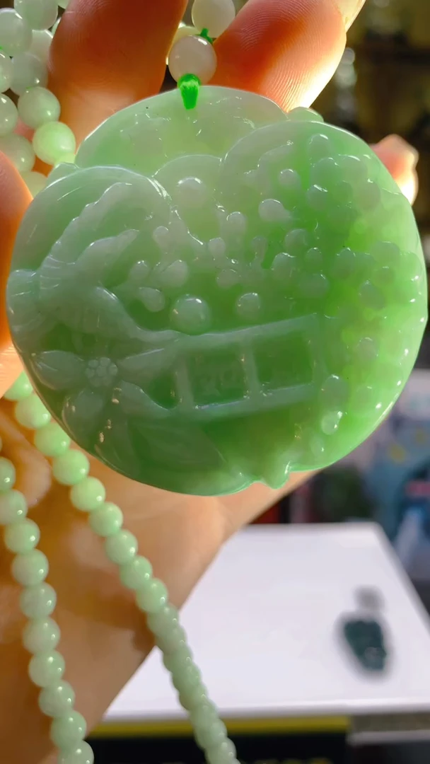 【闪购商品】定制翡翠未镶嵌闪购毛货链接GS-90074-60003