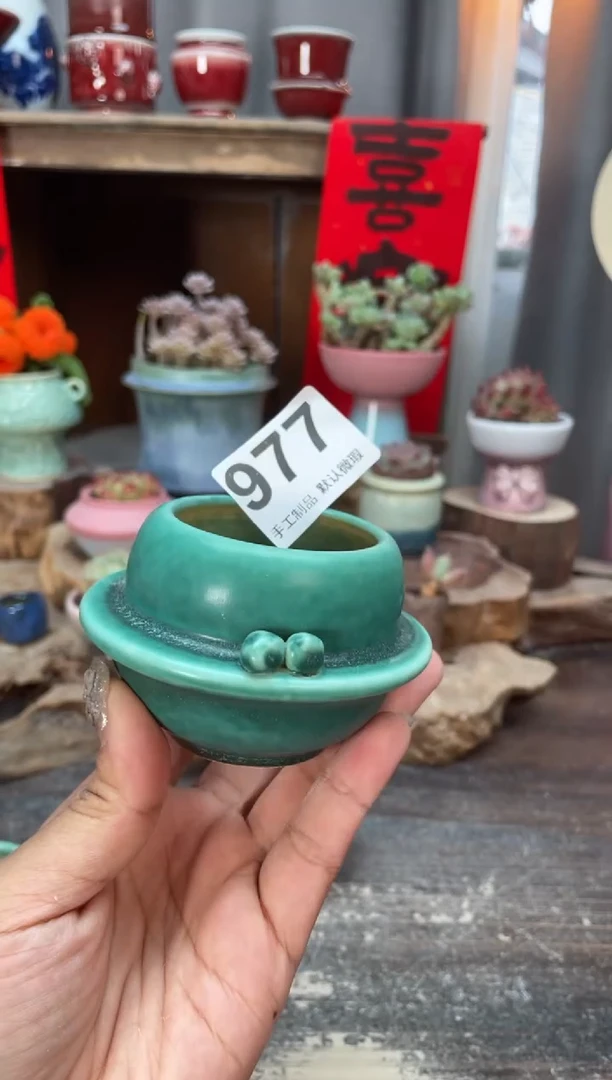 【闪购商品】摆件977知木小芳花盆