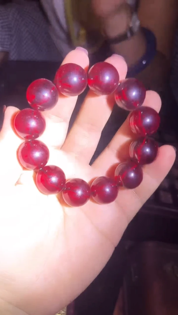 未镶嵌琥珀手串琥珀手串一条