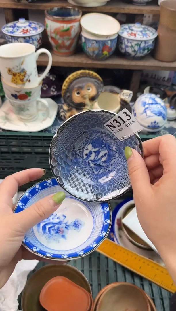 瓷片小***贝