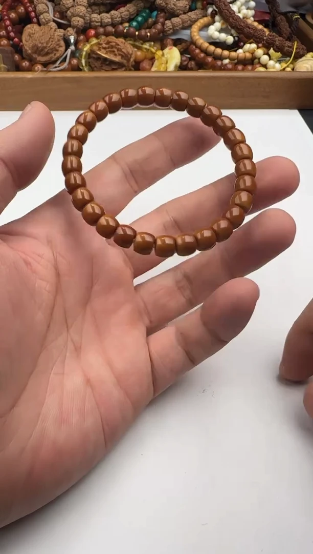 手串橄榄核文玩橄榄核尖手串