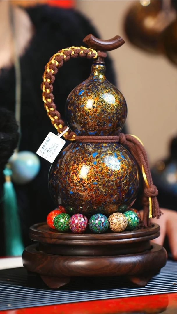 【闪购商品】JT145大师姐臻选非遗大漆酒葫芦