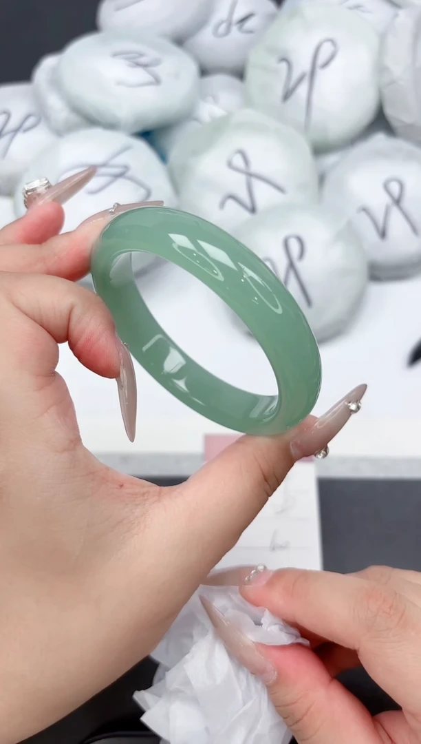 未镶嵌手镯石英质玉59-60