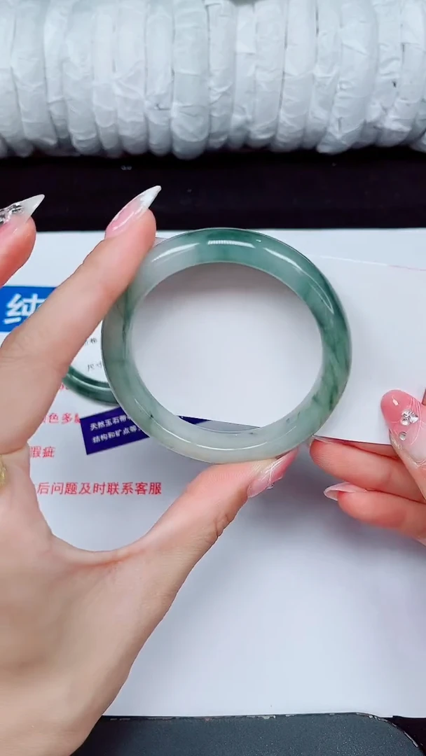 未镶嵌手镯石英质玉462-54/55