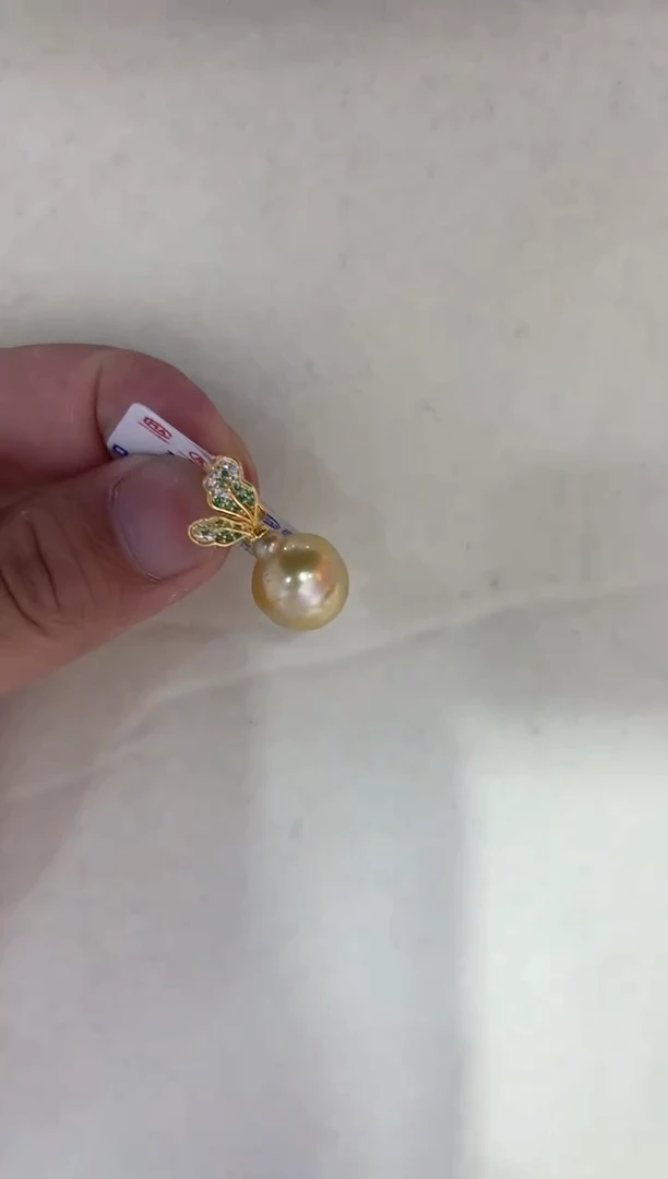 海水珍珠银S925镶嵌颈饰清货