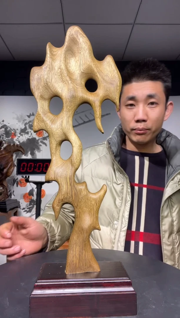 【闪购商品】金丝楠木雕金丝楠木工艺品摆件