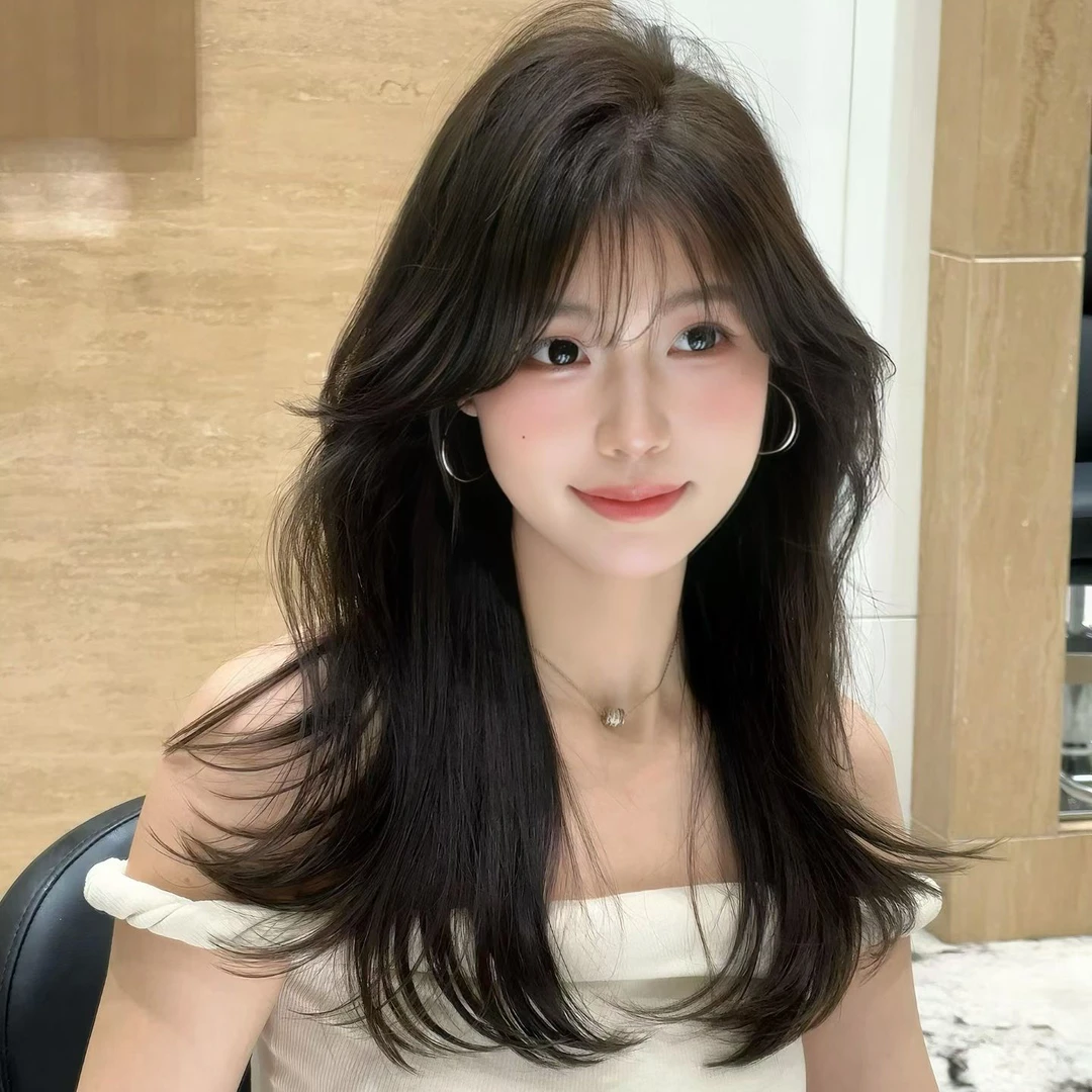 GEGE假发真人发丝女专拍链接(需联系账号主页私信客服确认款式)