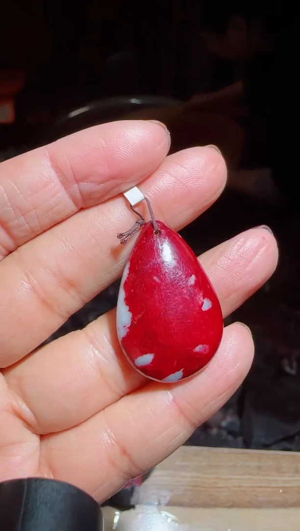 天然辰砂朱砂吊坠31