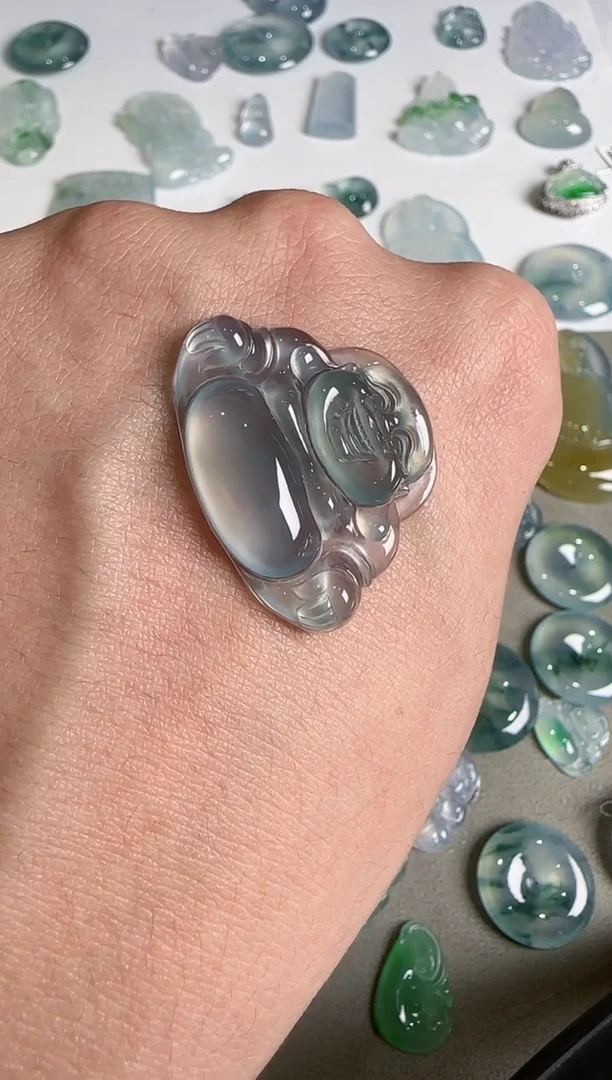 吊坠(不含链)未镶嵌翡翠J****?.