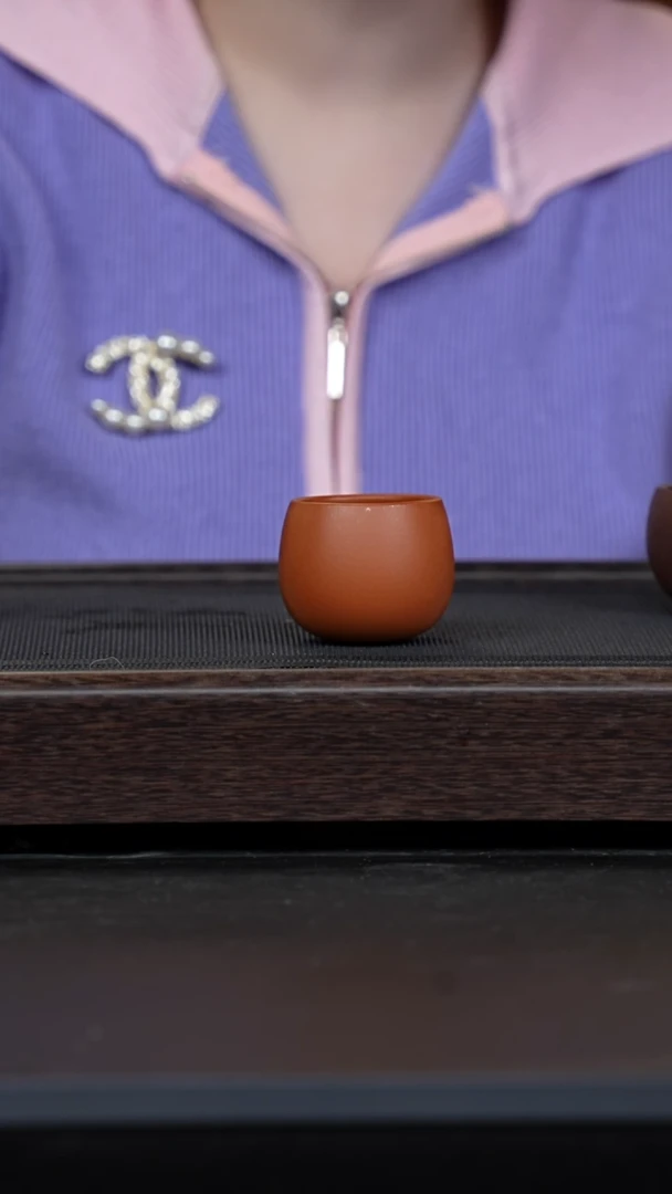 【闪购商品】紫砂茶壶鹅黄朱泥不倒翁杯