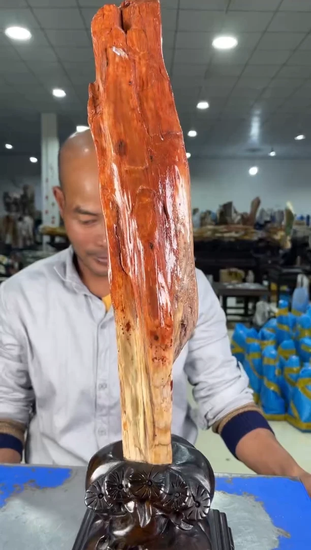 【闪购商品】硅化玉摆件未镶嵌15