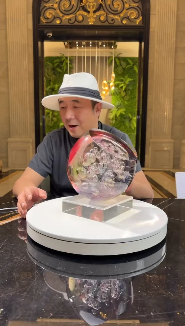 【闪购商品】茶宠AJ05395繁花+14*16透底座