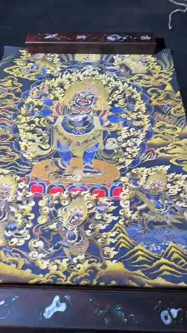 卷轴画藏式珍藏彩绘艺术馆2