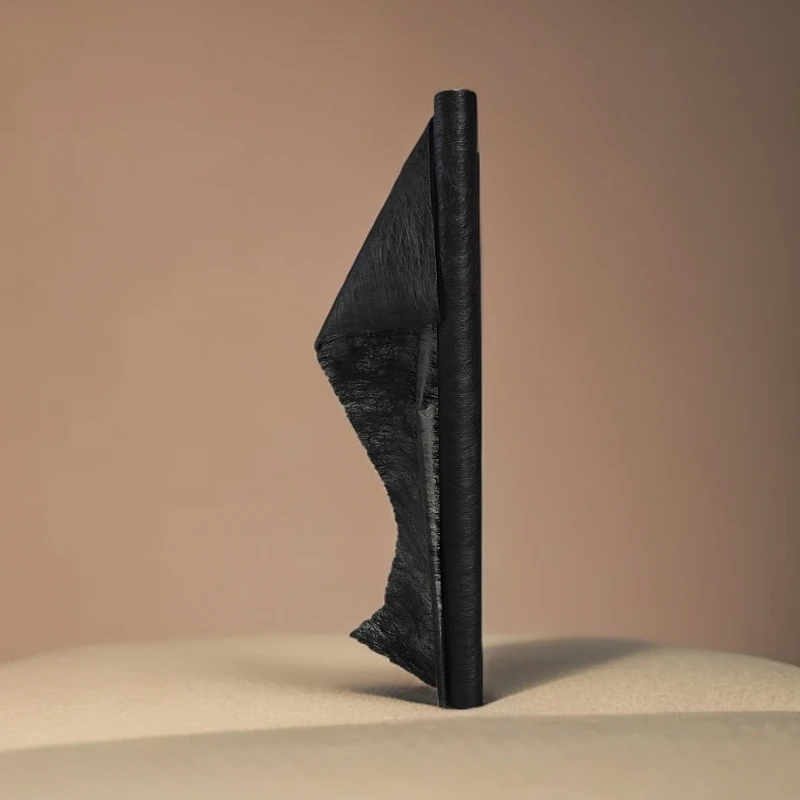 牛奶棉木棉纸鲜花内衬纸花艺包装材料黑色宽58CM长9米