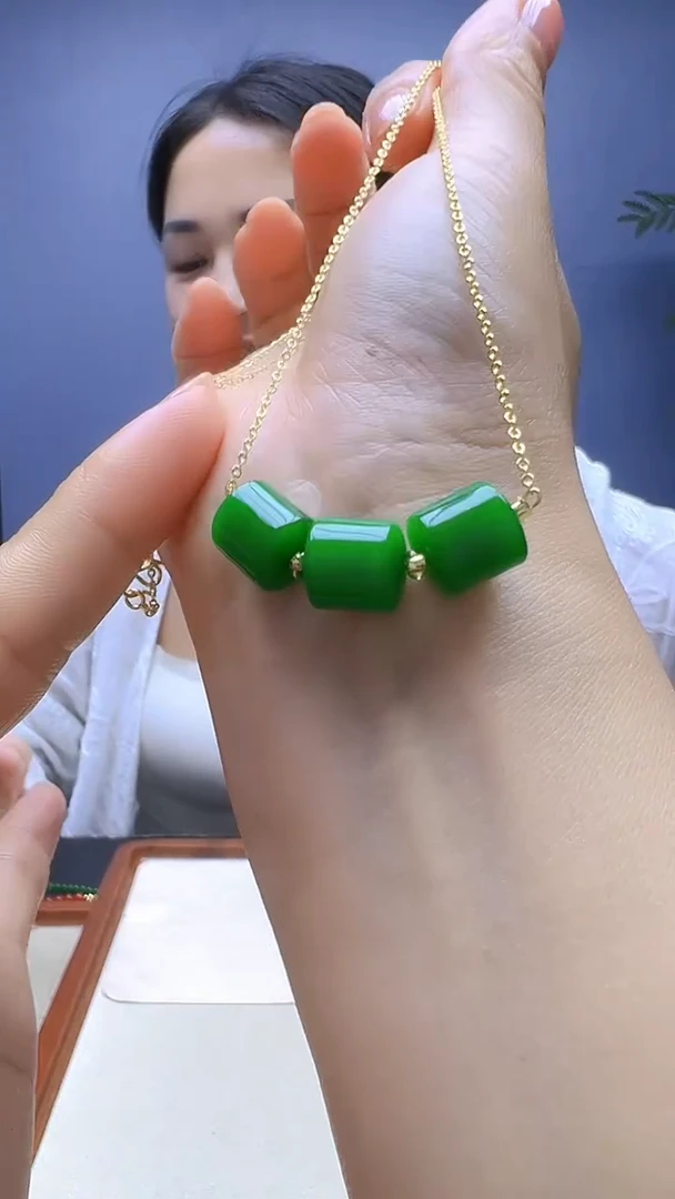 静柏甄选diy颈饰微笑项链