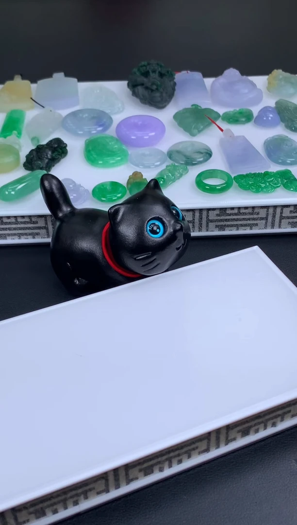 【闪购商品】玛瑙/玉髓手链未镶嵌猫咪