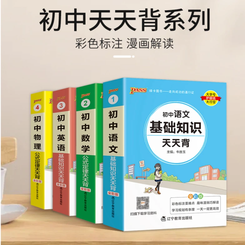 绿卡天天背初高中语数英物化生史地政