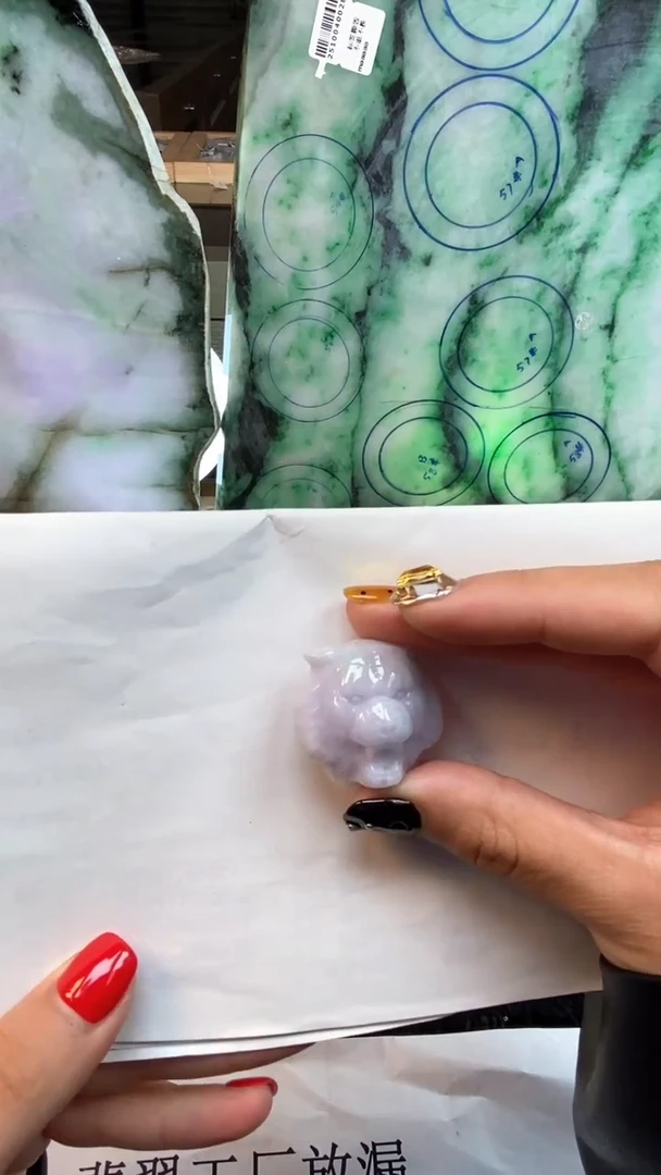 吊坠(不含链)未镶嵌翡翠天然缅甸翡翠A货吊坠