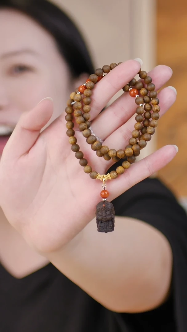 （黄奇楠0.6全沉水项链+扎基）