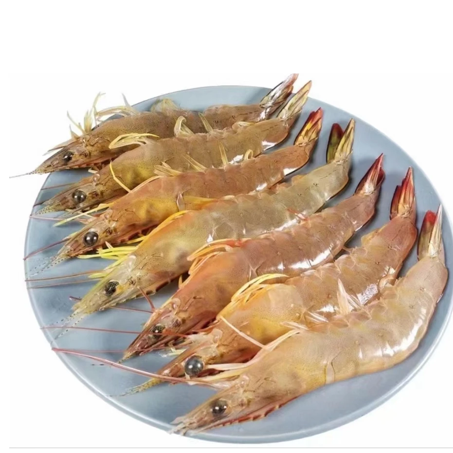 野生.活大红虾（部分杂虾）3斤.压冰发