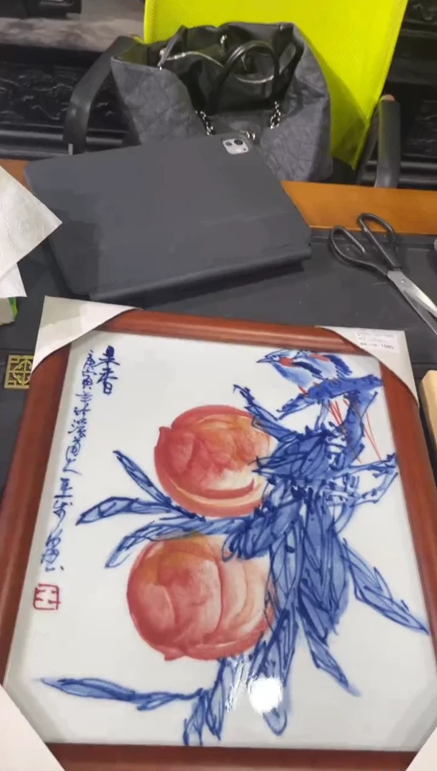 瓷瓷板画