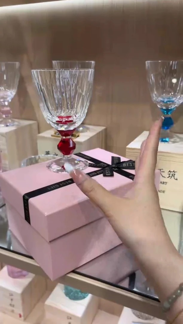 ✨*直播间单只 红色高脚杯
