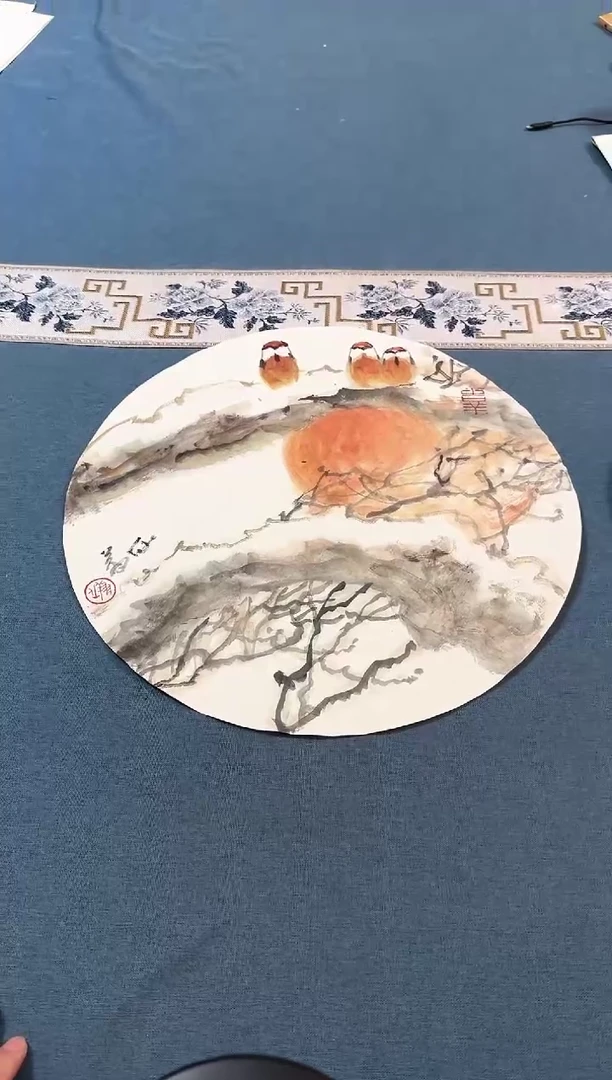 国画毛翔先老师国画作品