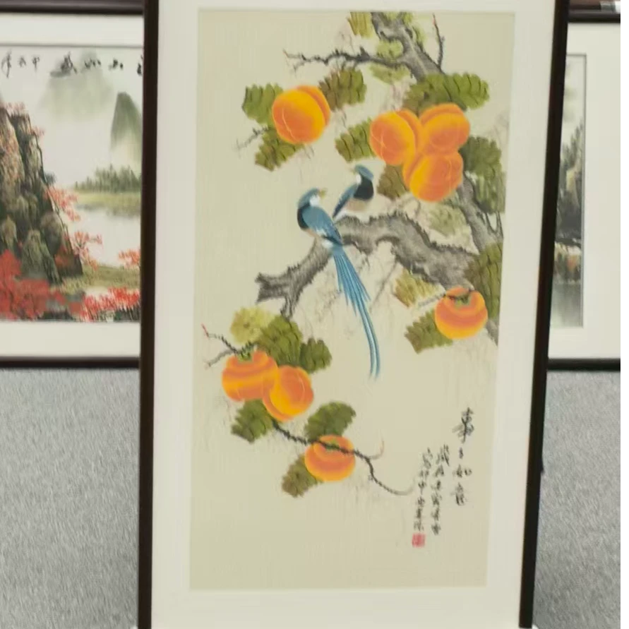 【乐梵】手绘国画直播定制链接