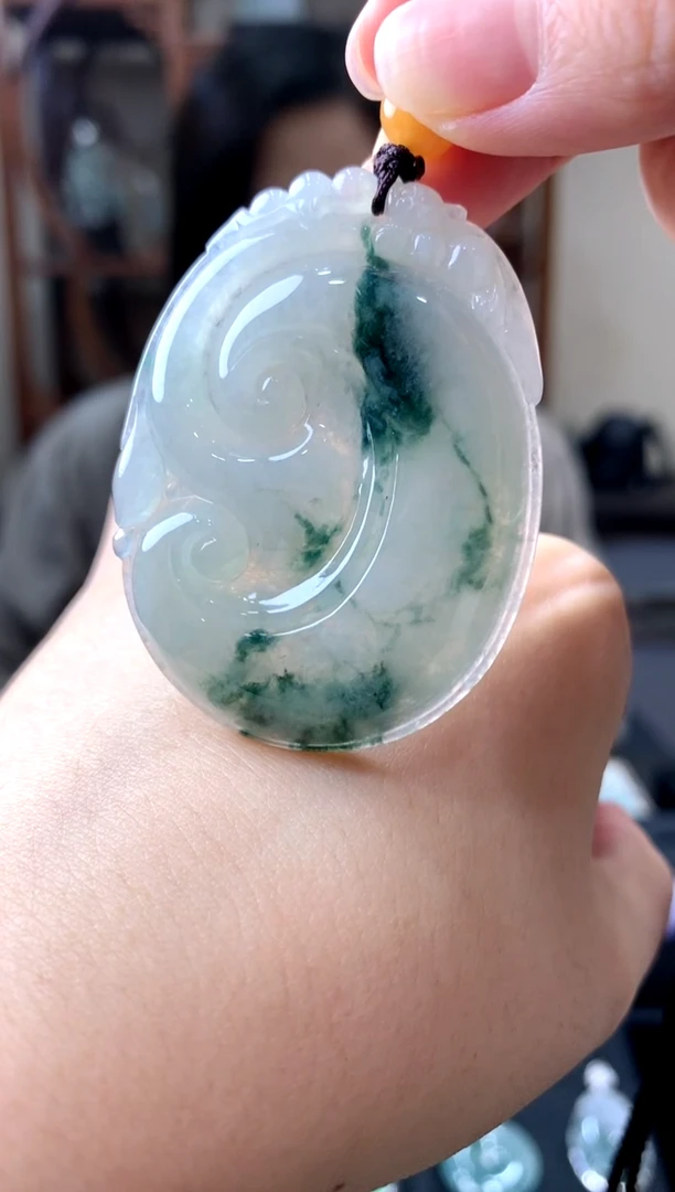 吊坠(不含链)未镶嵌翡翠如意