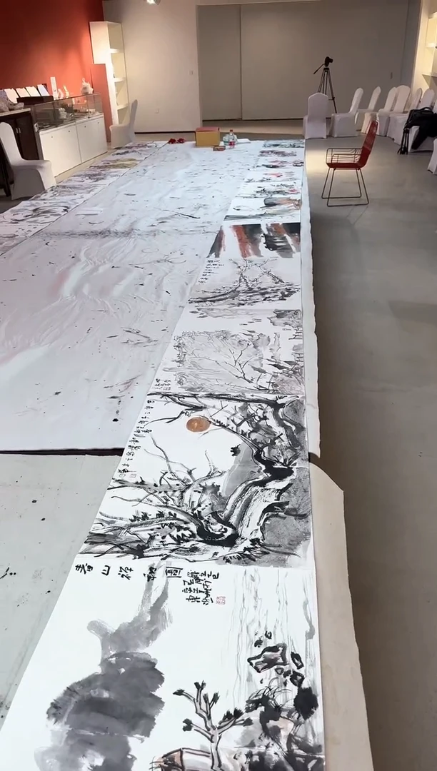 【闪购商品】纸本1炳山艺术——老师绘画作品，册页