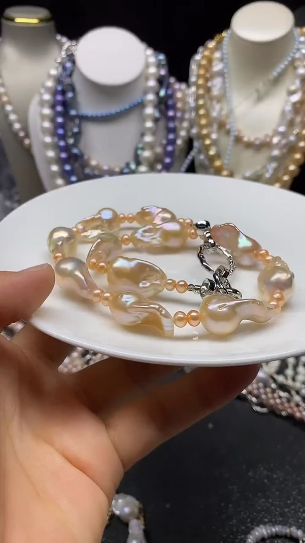 颈饰未镶嵌淡水珍珠多人