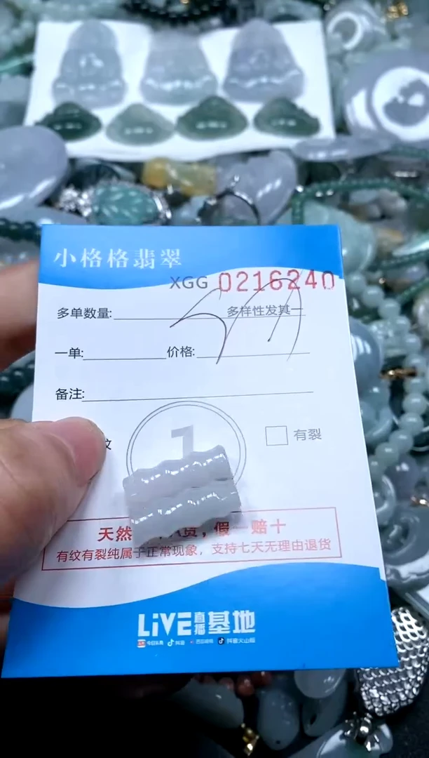 【闪购商品】翡翠颈饰未镶嵌闪购商品0216240